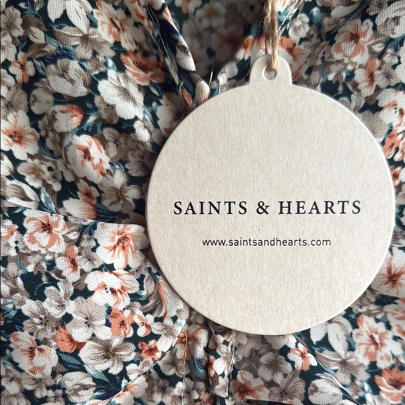 NWT Floral Cinch Waist Women's Top - Size M - Picture 6 of 6